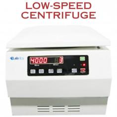 Low-Speed Centrifuge NLSC-100 is a tabletop centrifuge with the memory of rotational programs that helps with precise separation of biological components, effective washing of cells or chemical precipitates. The microprocessor-controlled system overcomes the adverse conditions like over speed and imbalanced rotor by automatically reducing rotation speed levels. It is featured with an electronic lid lock that ensures the safety of the equipment as well as of the user.