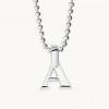 Elevate your elegance with our gorgeous Silver Initial Necklace. Each piece is handcrafted from premium sterling silver, diligently polished to achieve magnificent mirror-like clarity. It's stylish and versatile; it's perfect for adding flair to your everyday ensemble or giving someone special a thoughtful present.  You can customise these stunning chains, to suit your unique style. Make a statement with this timeless accessory that exudes sophistication and charm. This gorgeous jewellery will easily enhance your charm and make an elegant statement. Shop Now : https://thechainhut.co.uk/necklaces/sterling-silver-alphabet-initial-letter-necklaces