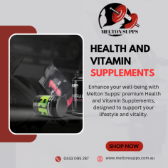 Melton Supps is a trusted brand that provides a wide range of health and vitamin supplements to support your overall well-being. From immune-boosting vitamins to supplements for improved energy and focus, Melton Supps has got you covered.  visit: https://meltonsupps.com.au/product-category/general-health-vitamin-supplements/