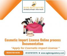 A Cosmetic Import License is a legal document issued by regulatory authorities permitting the importation of cosmetic products, ensuring compliance with safety and quality standards.  Contact Agile Regulatory Consultancy to secure a Cosmetic Import License efficiently, ensuring compliance and smooth regulatory processes. To know more visit https://www.agileregulatory.com/service/cdsco-cosmetics-import-registration-cos-1-cos-2
