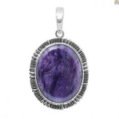 Charoite Pendant - A Stone Which Signifies Magic or Charms

The lilac stone, often called charoite, is a silicate mineral of sodium, potassium, barium, calcium, strontium, and a rare hydrogen-rich silicate. This stone is known commercially as charoite jade. A Charoite Pendant may be used for a variety of medical treatments. It is said to change the negative emotions you have suppressed inside of you into good ones. People often utilize this stone to have a transformational experience in which they ultimately awaken within themselves latent traits such as spiritual power, bravery, and self-confidence.