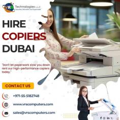 Affordable Copier Hire Solutions in Dubai

Looking for budget-friendly copier solutions in Dubai? Look no further! Hire Copiers in Dubai from VRS Technologies LLC which offers affordable copier solutions for all your business needs. Dial +971-55-5182748 to rent your copier today.

Visit: https://www.vrscomputers.com/computer-rentals/printer-rentals-in-dubai/