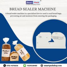 The Bread Sealing Machine is an essential piece of equipment for every bakery and dairy processing facility. This device makes sure that things are packaged in an easy-to-use, secure, and airtight manner. For sealing bakery goods like cookies, loaves, and bread, it is the ideal choice. Your dairy and baked goods' quality is maintained by its efficacy.

