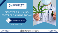 Unleash the Power of Nature with Our Medical Cannabis Products!

Discover a reliable medical marijuana pharmacy in New Orleans, Louisiana, with high-quality goods. Choose from different cannabis treatments created for your loved one. Crescent City Therapeutics knowledgeable team will make sure that you receive recommendations that are safe, legal, and personalized. 
