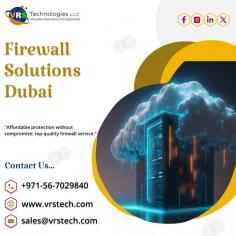 Discover if your business requires customized firewall solutions to address specific security needs and safeguard sensitive data effectively. VRS Technologies LLC offers you the reliable services of Firewall Solutions Dubai. For More info Contact us: +971 56 7029840 Visit us: https://www.vrstech.com/firewall-solutions.html