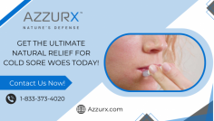 Get the Perfect Solution to Heal Your Cold Sores!

Discover a natural cold sore cure that effectively alleviates symptoms, promotes healing, and is made up of natural stuff. AZZURX solution is to use organic ingredients to get rid of itching, pain, or ugly-looking cold sores gently. Take a holistic turn on the issue of fever blisters.
