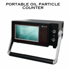 A Portable Oil Particle Counter is a device used to measure the concentration and size distribution of particles suspended in oil. These particles can be contaminants like dirt, debris, or wear particles generated from machinery and equipment.  