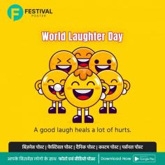 World Laughter Day: Celebrate with Our Festival Poster App! 