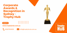 Corporate Awards & Recognition in Sydney - Trophy Hub
