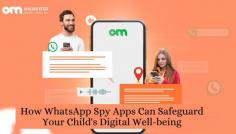 Discover how WhatsApp spy apps empower parents to safeguard their child's digital well-being positively. Learn about the benefits and practical steps for using these tools responsibly in this insightful guide.

#whatappspy #whatsapp #ParentalControl