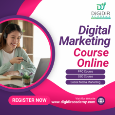 Unlock the full potential of digital marketing with our cutting-edge online course designed for both beginners and experienced marketers. Dive into a comprehensive curriculum that covers all facets of digital marketing, from social media strategies and SEO to email marketing and PPC advertising. This course is tailored to provide you with the skills necessary to drive successful marketing campaigns in a digital world. 

Website: https://www.digidiracademy.com/