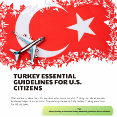 Turkey Essential Guidelines for U.S. Citizens

All U.S. travelers planning a Turkish adventure! Ensure you're visa-ready before jetting off. Turkey's e-Visa system offers an easy, affordable solution. Enjoy up to 90 days per visit within a 180-day validity period. Discover Turkey's wonders hassle-free with your multiple-entry e-Visa!

Overstaying your visa is considered a violation of Turkish laws, prompting serious actions from authorities.

The visa costs are significantly lower compared to a sticker visa. So, if you're planning a Turkish adventure, make sure to get your e-Visa ready and experience the wonders of Turkey hassle-free!

Visit:https://turkey-e-visas.com/turkey-essential-guidelines-for-us-citizens/
