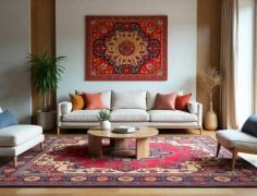 How to Make a Statement with a Red Rug in Your Living Room
Add depth and warmth to your minimalist home with a traditional rug. Its classic patterns and rich tones offer a perfect contrast to clean, simple spaces. Learn how to choose the right size, color, and placement for harmony without clutter. Explore smart styling ideas for every room. Read the full blog to master decorating with traditional rugs.