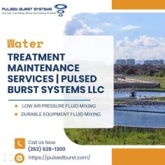 Pulsed Burst Systems LLC provides professional water treatment maintenance solutions for commercial, industrial, and municipal systems. Our expert team ensures optimal performance, system longevity, and regulatory compliance through routine inspections, cleaning, repairs, and performance optimization. We specialize in preventive water treatment maintenance programs tailored to your needs. Trust Pulsed Burst Systems LLC for reliable service, improved efficiency, and long-term protection of your water treatment equipment.