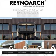 Reynobond India Exterior WPC Louvers offer a refined combination of natural wood aesthetics and advanced material technology, designed for modern architectural applications. These premium louvers enhance exterior façades with a contemporary fluted appearance while providing a durable alternative to traditional cladding solutions. Engineered from high-quality Wood-Plastic Composite (WPC), Reynobond Exterior WPC Louvers are suitable for weather-exposed environments and help deliver reliable performance in changing conditions. Their moisture resistance, dimensional stability, and robust construction make them a practical choice for residential, commercial, and architectural projects. The fluted profile adds depth and visual character to building exteriors while maintaining a lightweight structure. Pre-finished and installation-ready panels help simplify installation, reduce on-site labour, and save construction time. Choose Reynobond India for stylish, durable, and modern Exterior WPC Louvers that transform façades with lasting architectural appeal.